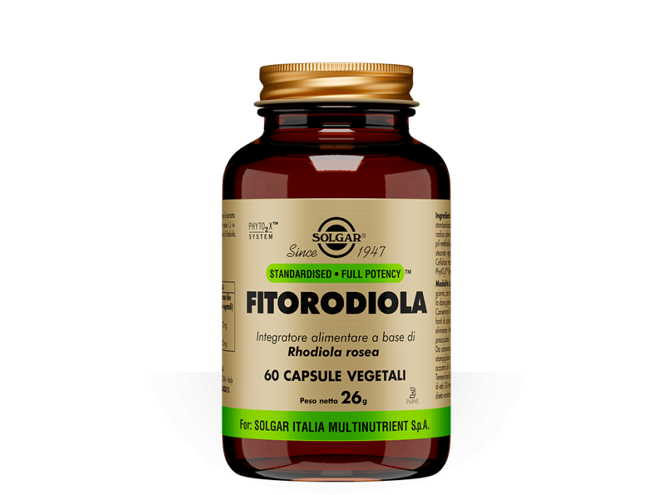 BENESSERE - FITORODIOLA SOLGAR