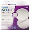 AVENT COPPETTE ASSORBILATTE ULTRA COMFORT 60 PEZZI - Farmaciapacini.it