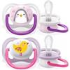 AVENT SUCCHIETTO ULTRA AIR COLLECTION 0-6 MESI MIXED COLLEZIONE ANIMALI 2 PEZZI - Farmaciapacini.it