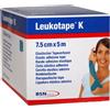 BENDA ADESIVA LEUKOTAPE K PER TAPING FISIOTERAPICO LARGHEZZA 7,5 CM LUNGHEZZA 5 M COLORE BLU IN ROTOLO - Farmaciapacini.it