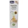 CHICCO BIBERON ORIGINAL 240ML VETRO 1 FORO 1 FORO BOY CON TETTARELLA IN CAUCCIU' - Farmaciapacini.it
