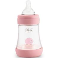 CHICCO BIBERON PERFECT 5 GIRL 150 ML IN SILICONE 1 FORO - Farmaciapacini.it