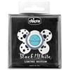 CHICCO SUCCHIETTO COMFORT BLACK&WHITE SILICONE 16-36M - Farmaciapacini.it
