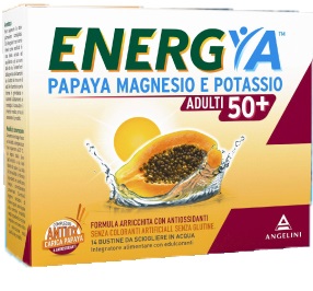 ENERGYA PAPAYA MAGNESIO POTASSIO 50+ 14 BUSTINE  - Farmaciapacini.it