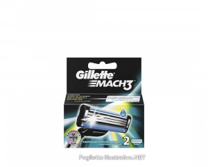 GILLETTE MACH3 STANDARD LAME 2 PEZZI - Farmaciapacini.it