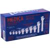 GUANTI LATTICE CON POLVERE MEDIUM 100 PEZZI GAMMADIS - Farmaciapacini.it