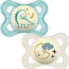 MAM SUCCHIETTO ORIGINAL NIGHT 2-6 MESI SILICONE MASCHIO 2 PEZZI - Farmaciapacini.it