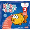 PANNOLINO BABYSTAR 3/6KG T2 21 PEZZI - Farmaciapacini.it