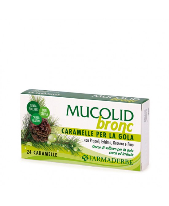 MUCOLID BRONC 24 CARAMELLE - Farmaciapacini.it