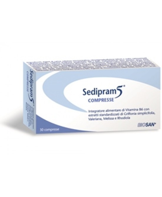SEDIPRAM 5 30 COMPRESSE  - Farmaciapacini.it