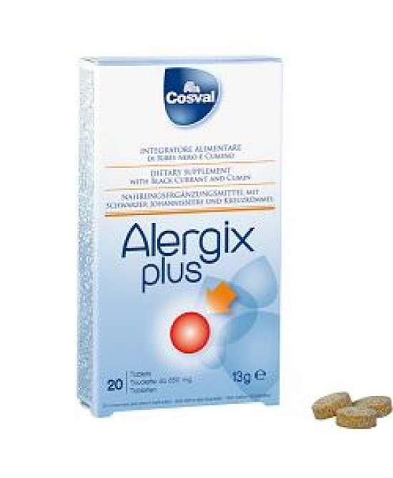 ALERGIX PLUS 20 TAVOLETTE 650 MG - Farmaciapacini.it