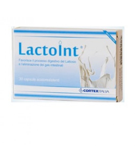 LACTOINT DIECIMILA 30 CAPSULE ACIDORESISTENTI SENZA GLUTINE - Farmaciapacini.it