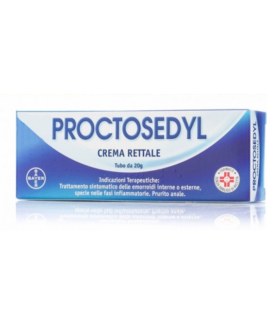 PROCTOSEDYL*CREMA RETT 20G  - Farmaciapacini.it