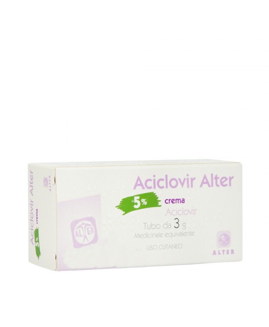 ACICLOVIR ALTER*CREMA 3G 5% - Farmaciapacini.it
