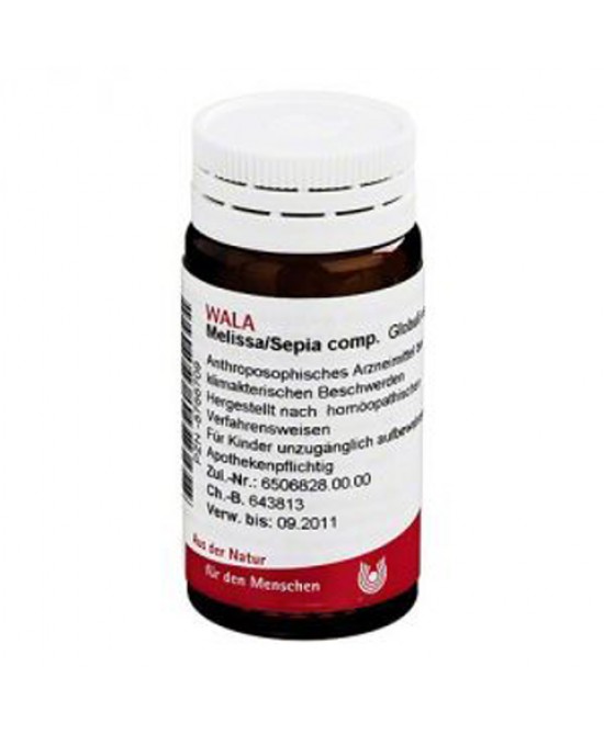 WALA MELISSA SEPIA COMPOSITUM GLOBULI 20 G - Farmaciapacini.it