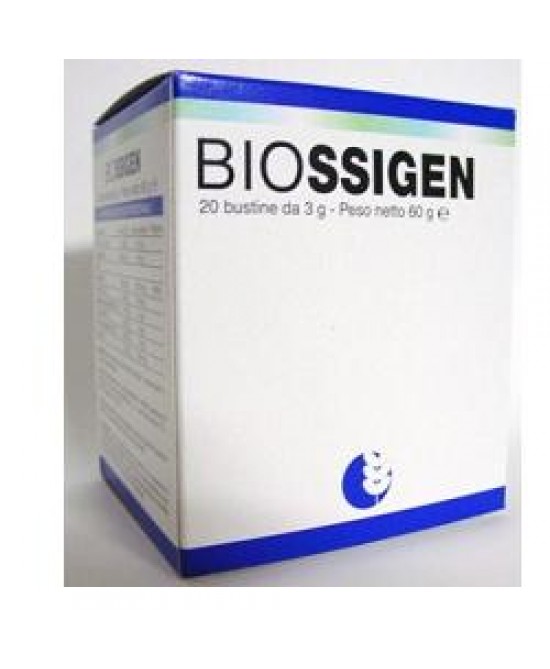 BIOSSIGEN 20 BUSTINE 3 G - Farmaciapacini.it