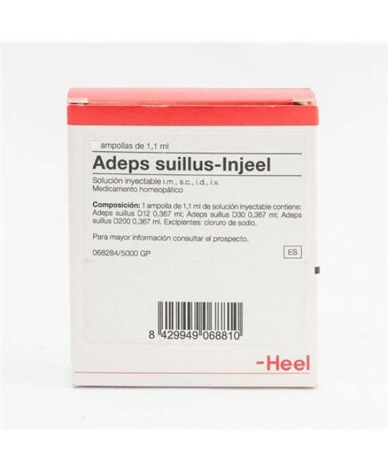ADEPS SUILLUS INJEEL 10 FIALE HEEL - Farmaciapacini.it