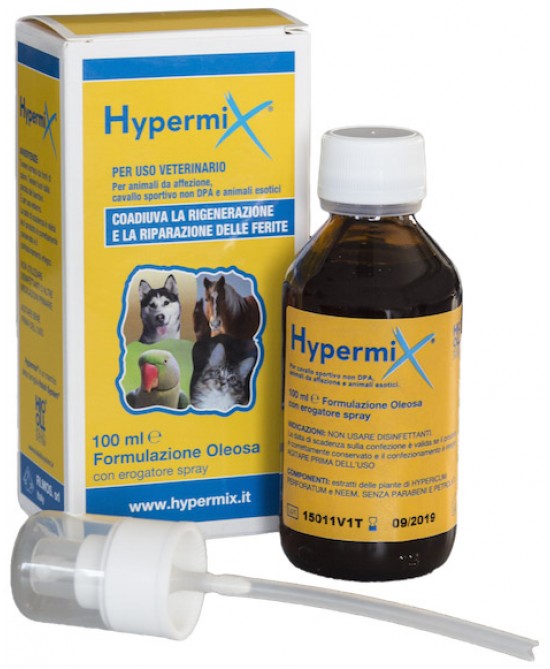 MISCELA DI OLI PER LA TERAPIA DELLE LESIONI ESTERNE HYPERMIX FLACONE DA 100 ML - Farmaciapacini.it