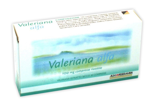 Alfa Wassermann Valeriana Alfa 30 Compresse Rivestite Da 100mg - Farmaciapacini.it