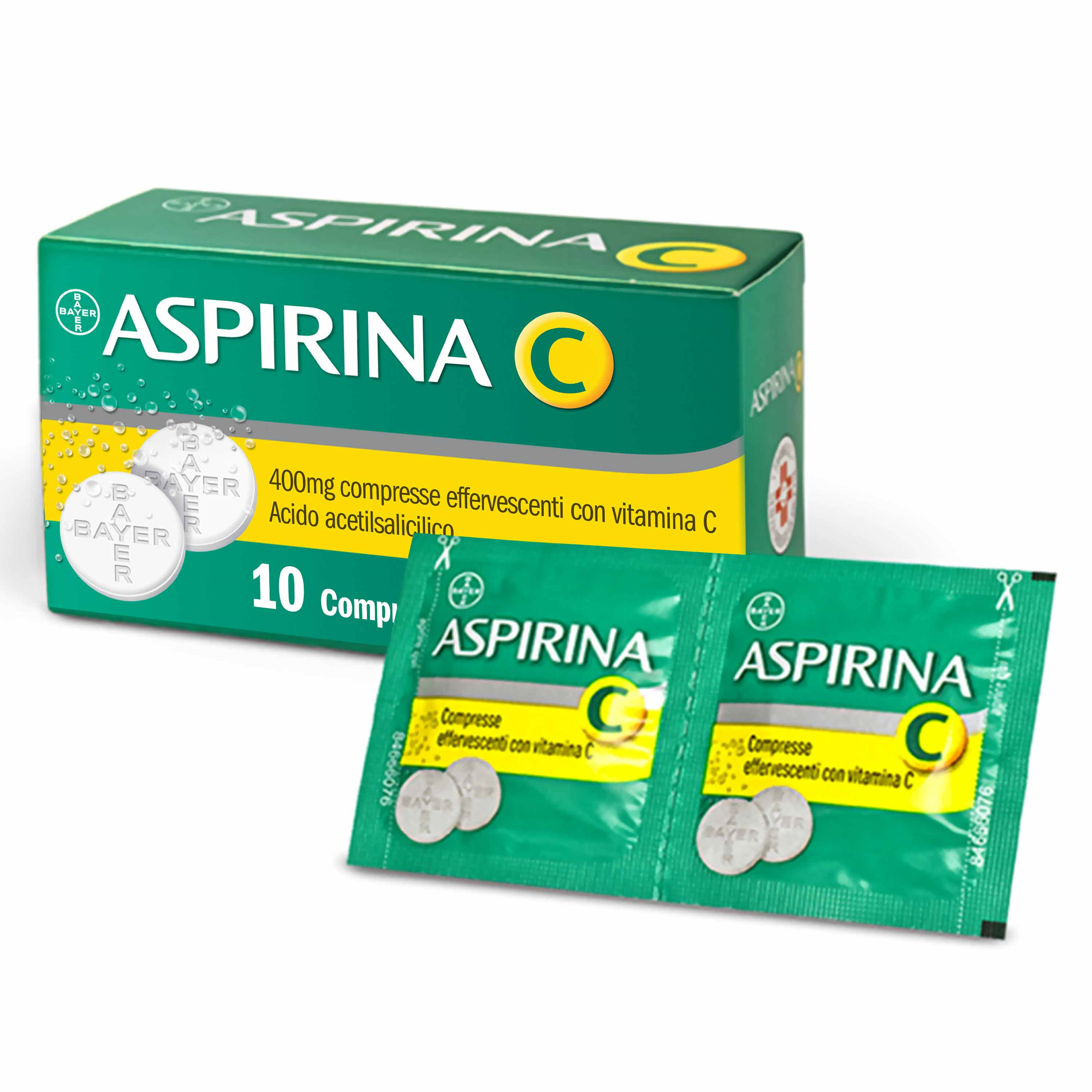 ASPIRINA C*10CPR EFF 400+240MG - Farmaciapacini.it
