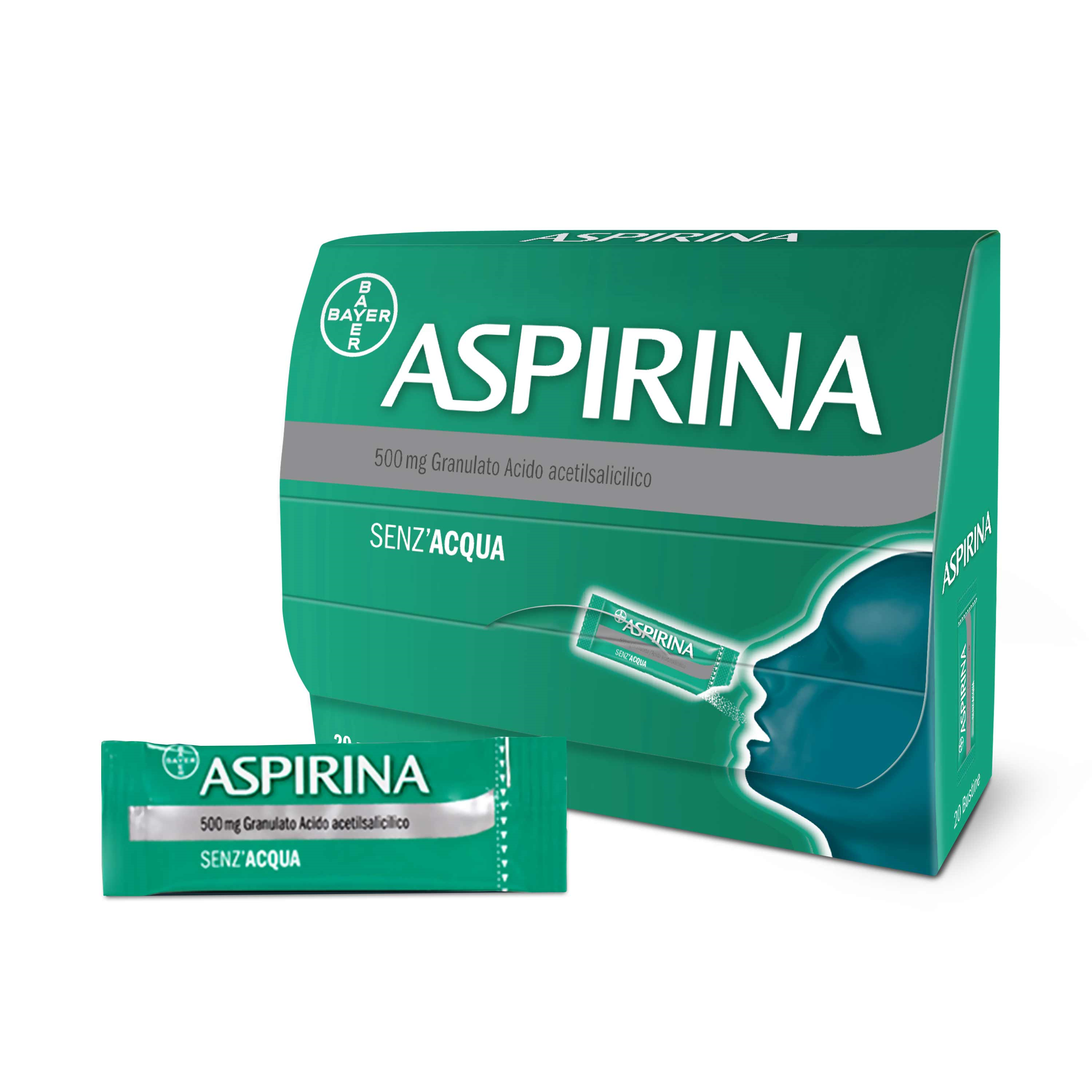 ASPIRINA*OS GRAT 20BUST 500MG - Farmaciapacini.it