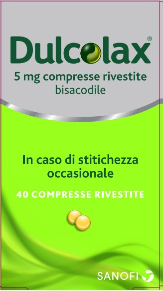  Dulcolax 5mg 40 Compresse - Sollievo dalla Stitichezza Rapido ed Efficace - Farmaciapacini.it