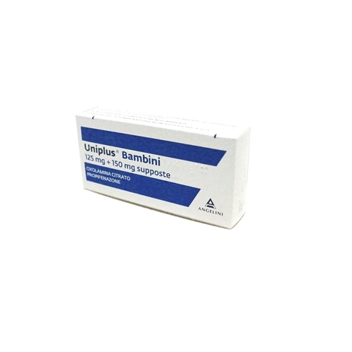 UNIPLUS*BB 10SUPP 125MG+150MG - Farmaciapacini.it