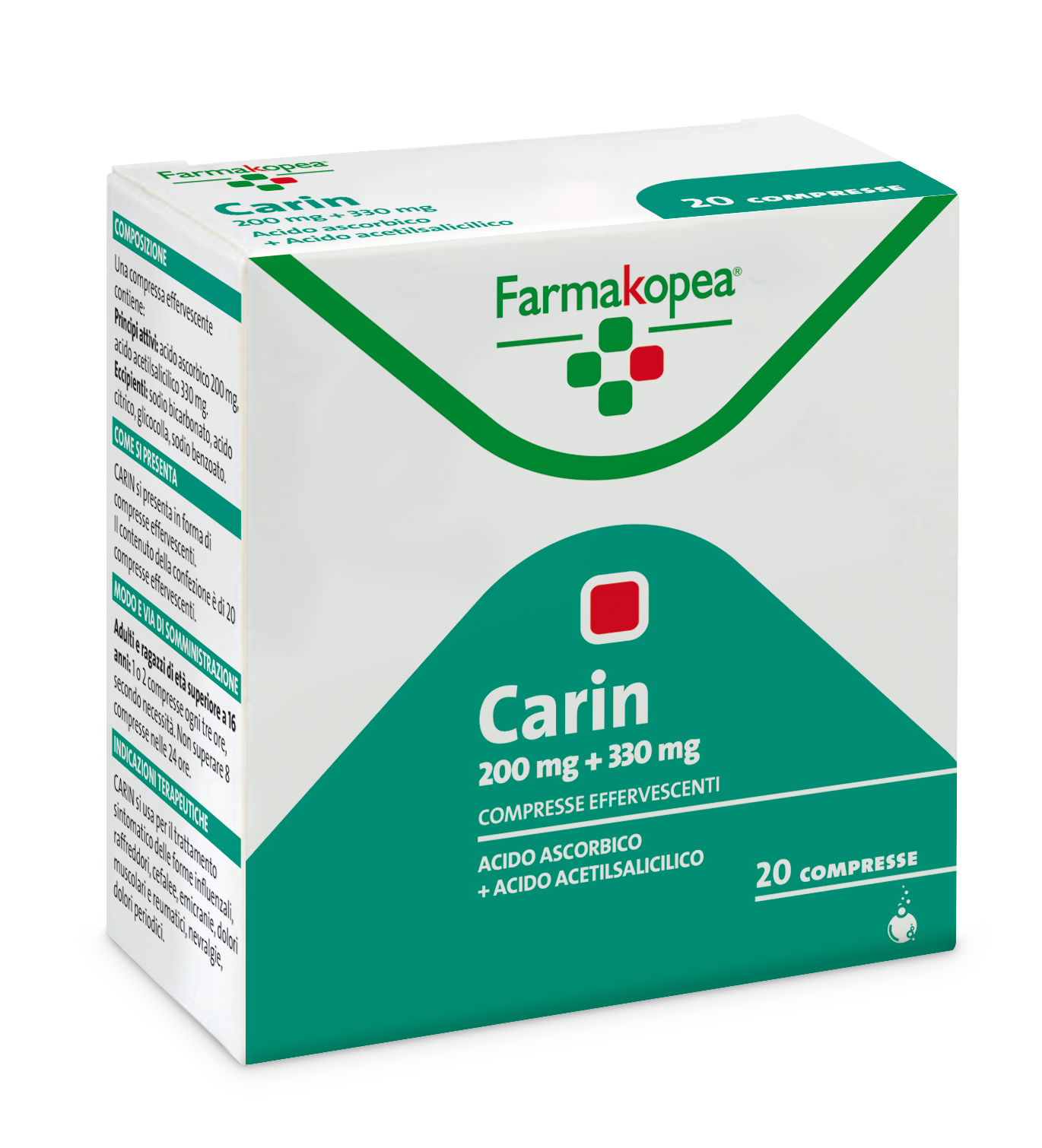 CARIN*20CPR EFF 330MG+200MG - Farmaciapacini.it