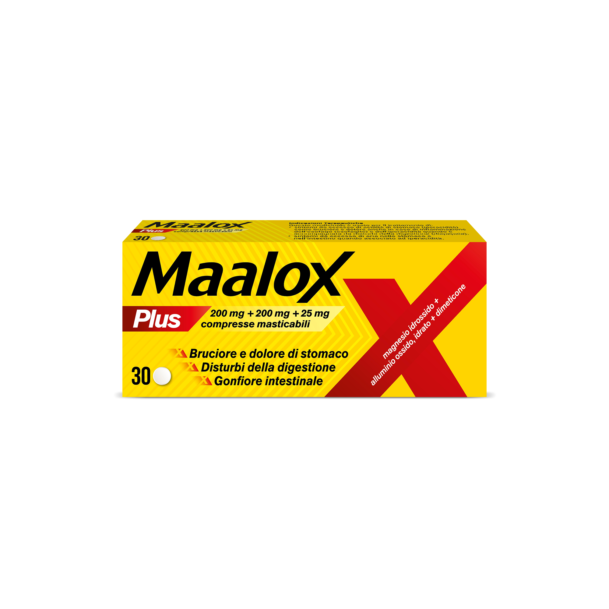 MAALOX PLUS*30CPR MAST - Farmaciapacini.it