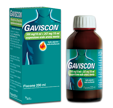 GAVISCON*OS 500+267MG/10ML MEN - Farmaciapacini.it
