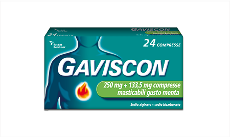 GAVISCON*24CPR MENT250+133,5MG - Farmaciapacini.it