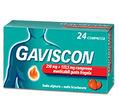 GAVISCON*24CPR FRAG250+133,5MG - Farmaciapacini.it
