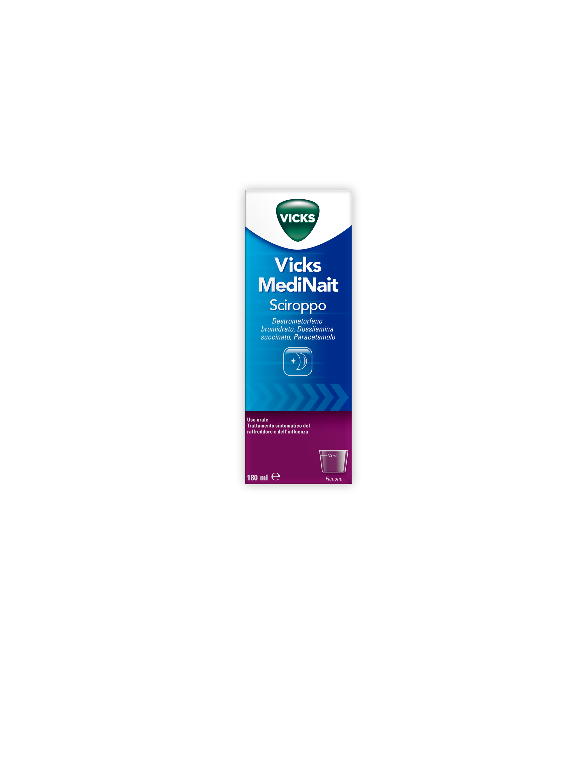VICKS MEDINAIT*SCIR 180ML - Farmaciapacini.it