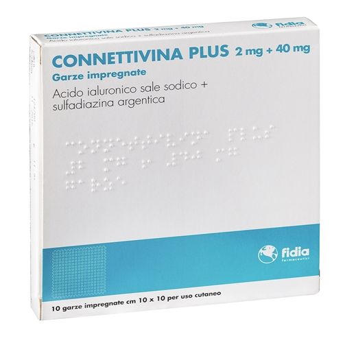 CONNETTIVINA PLUS*10GARZE10x10 - Farmaciapacini.it