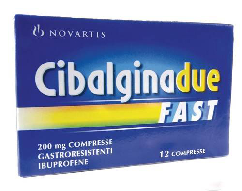 CIBALGINA DUE FAST*12CPR 200MG - Farmaciapacini.it