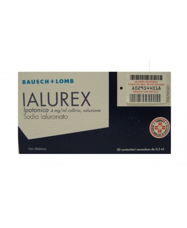 Ialurex Ipotonico 0,2 ml 0,4 % Collirio 30 Monodose - Farmaciapacini.it
