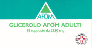 GLICEROLO AFOM*AD 18SUPP2250MG - Farmaciapacini.it