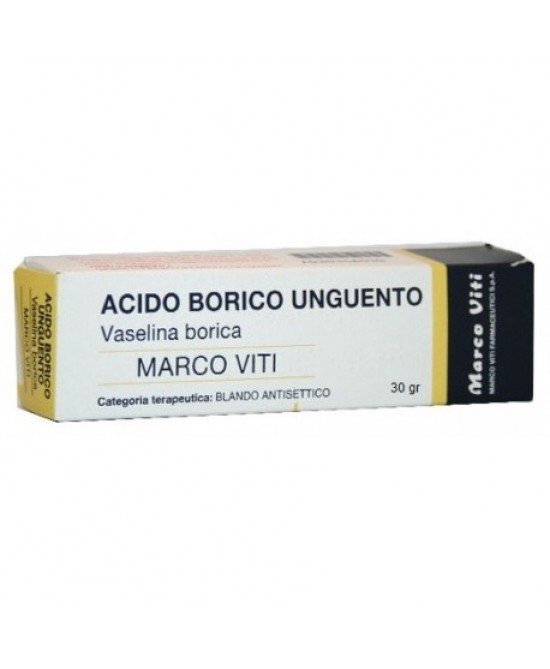 ACIDO BORICO MV*3% UNG 30G - Farmaciapacini.it