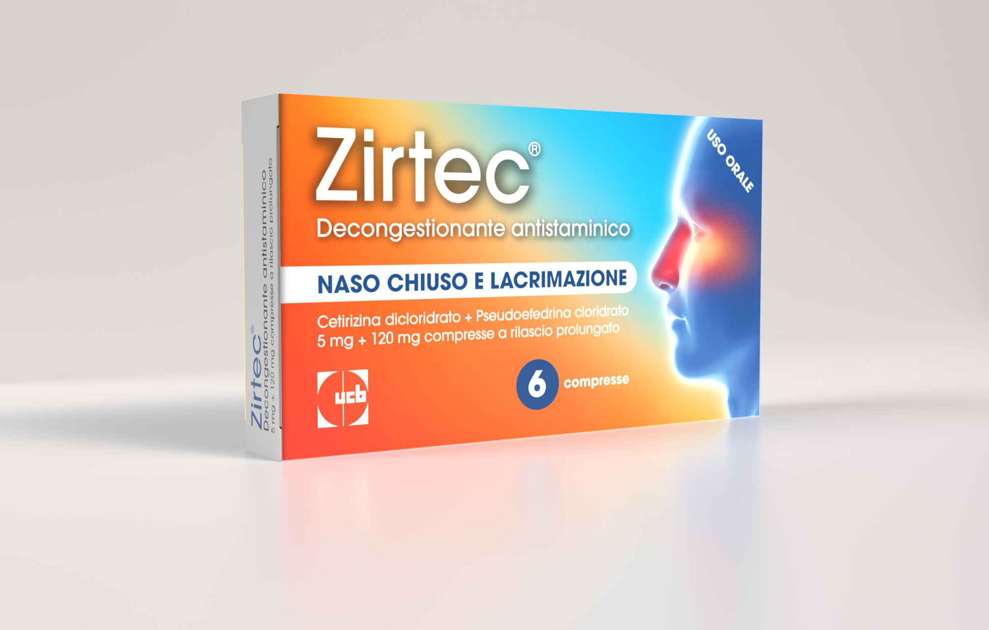 ZIRTEC DECONG ANT*6CPR 5+120MG - Farmaciapacini.it