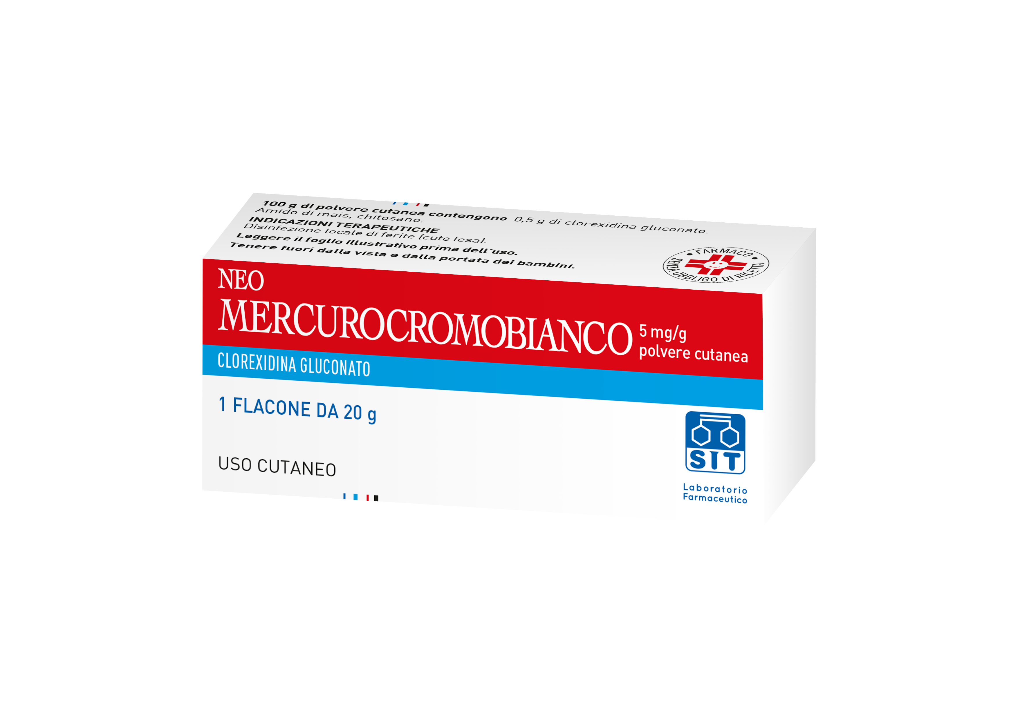 NEOMERCUROCROMO BIANCO*POLV20G - Farmaciapacini.it