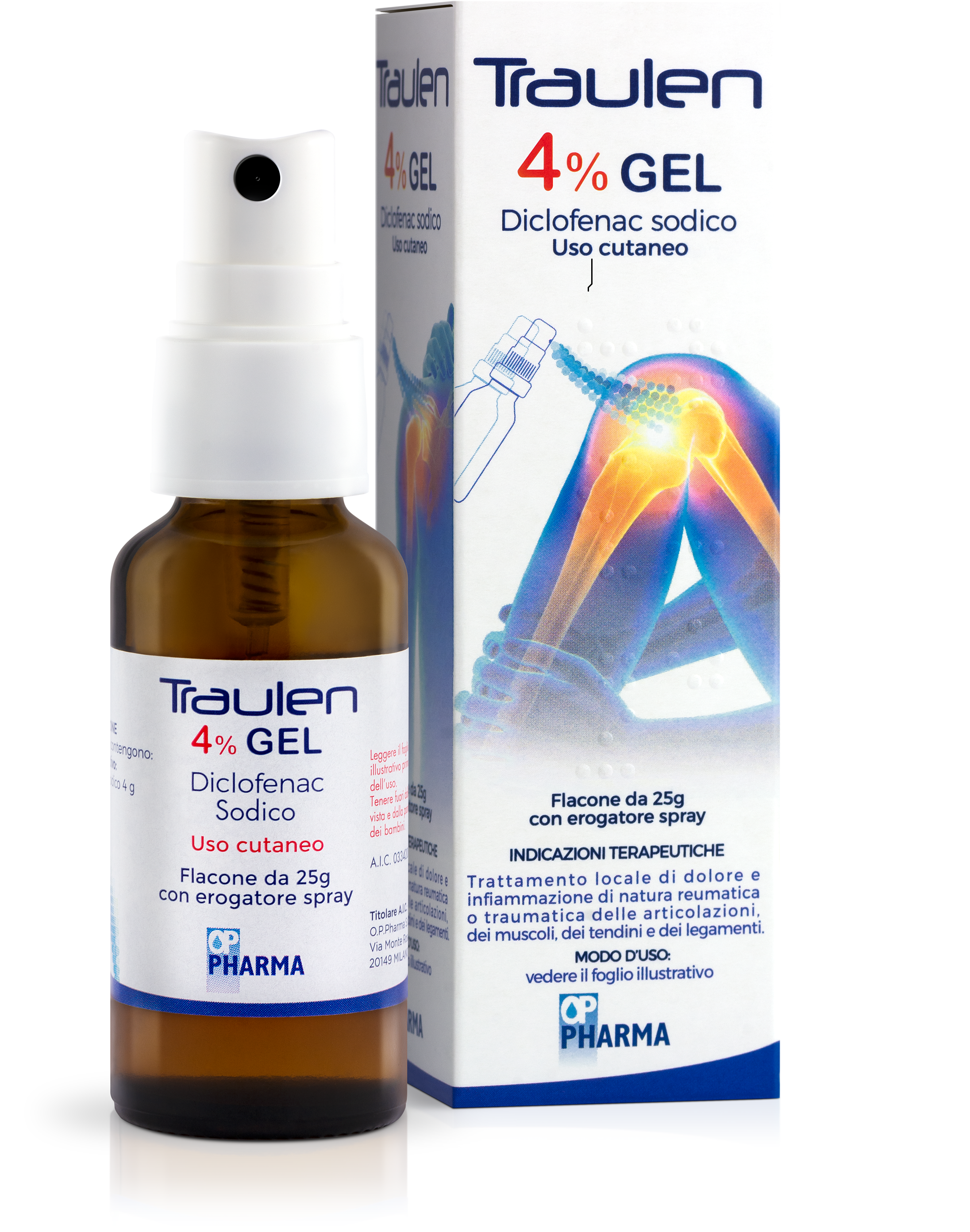 TRAULEN*GEL 4% FL 25G C/EROG - Farmaciapacini.it