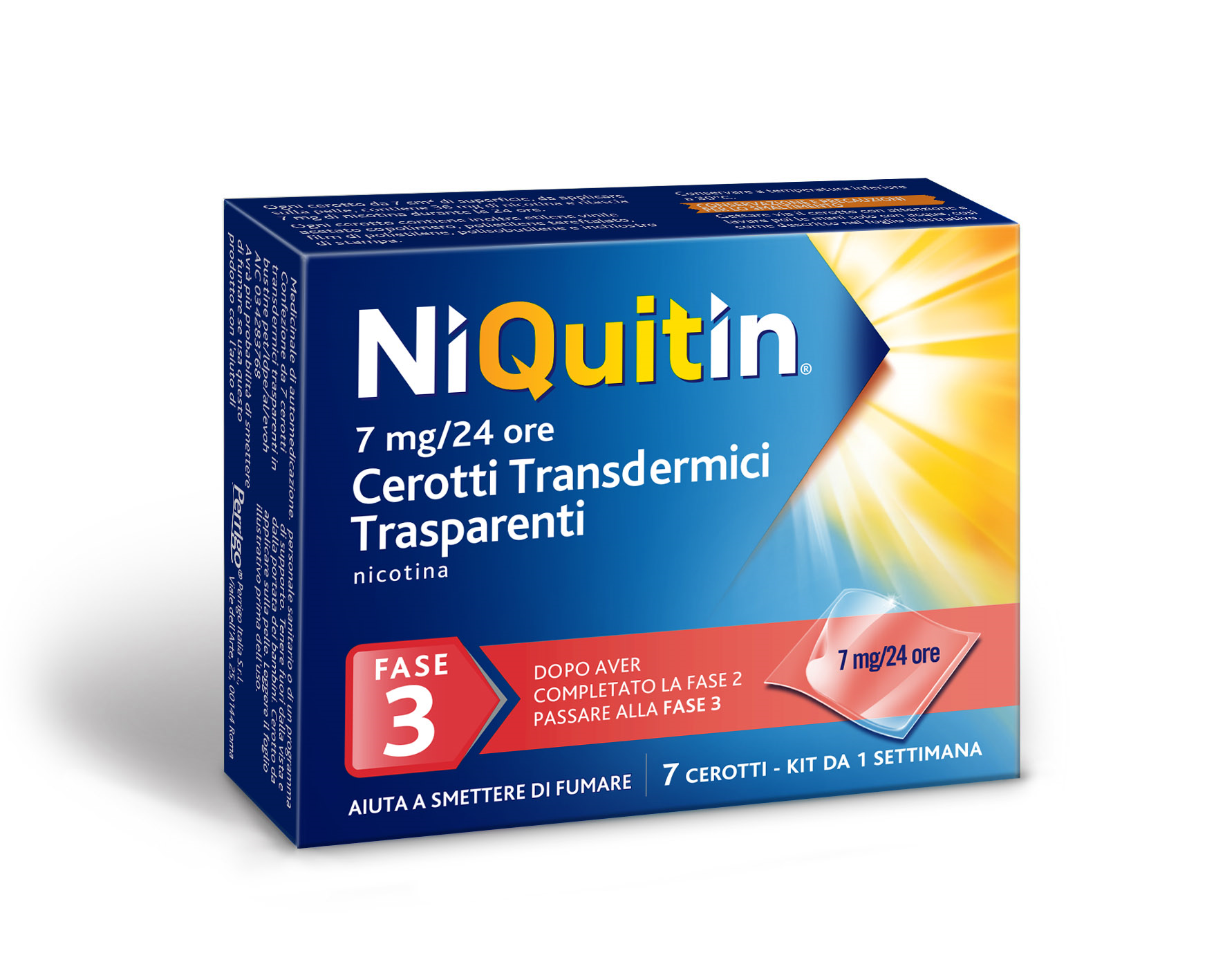 NIQUITIN*7CER TRANSD 7MG/24H - Farmaciapacini.it