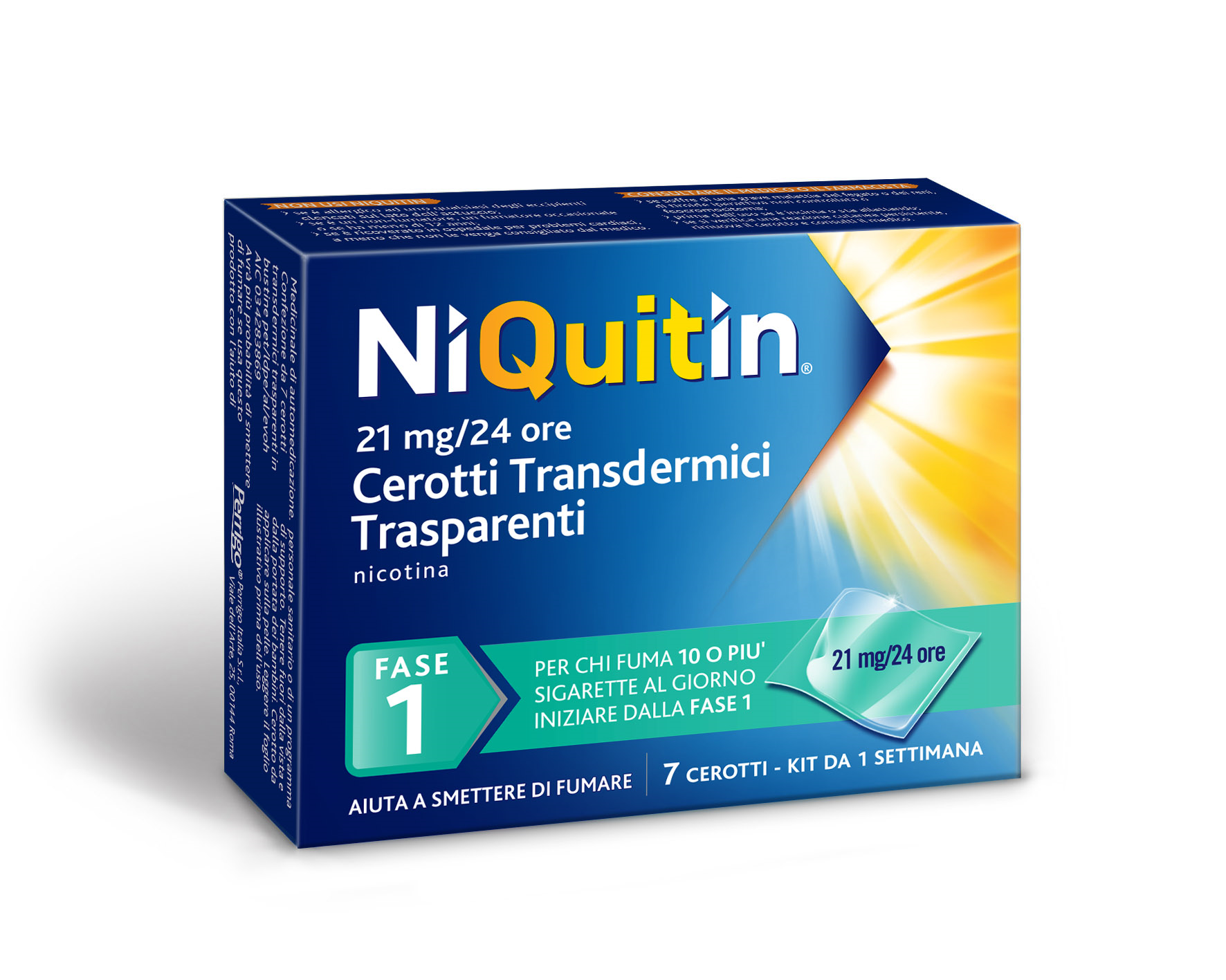 NIQUITIN*7CER TRANSD 21MG/24H - Farmaciapacini.it