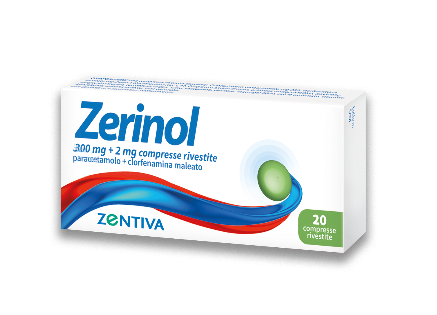 ZERINOL*20CPR RIV 300MG+2MG - Farmaciapacini.it