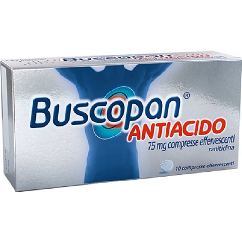 Buscopan Antiacido 10 Compresse Effervescenti 75mg - Farmaciapacini.it
