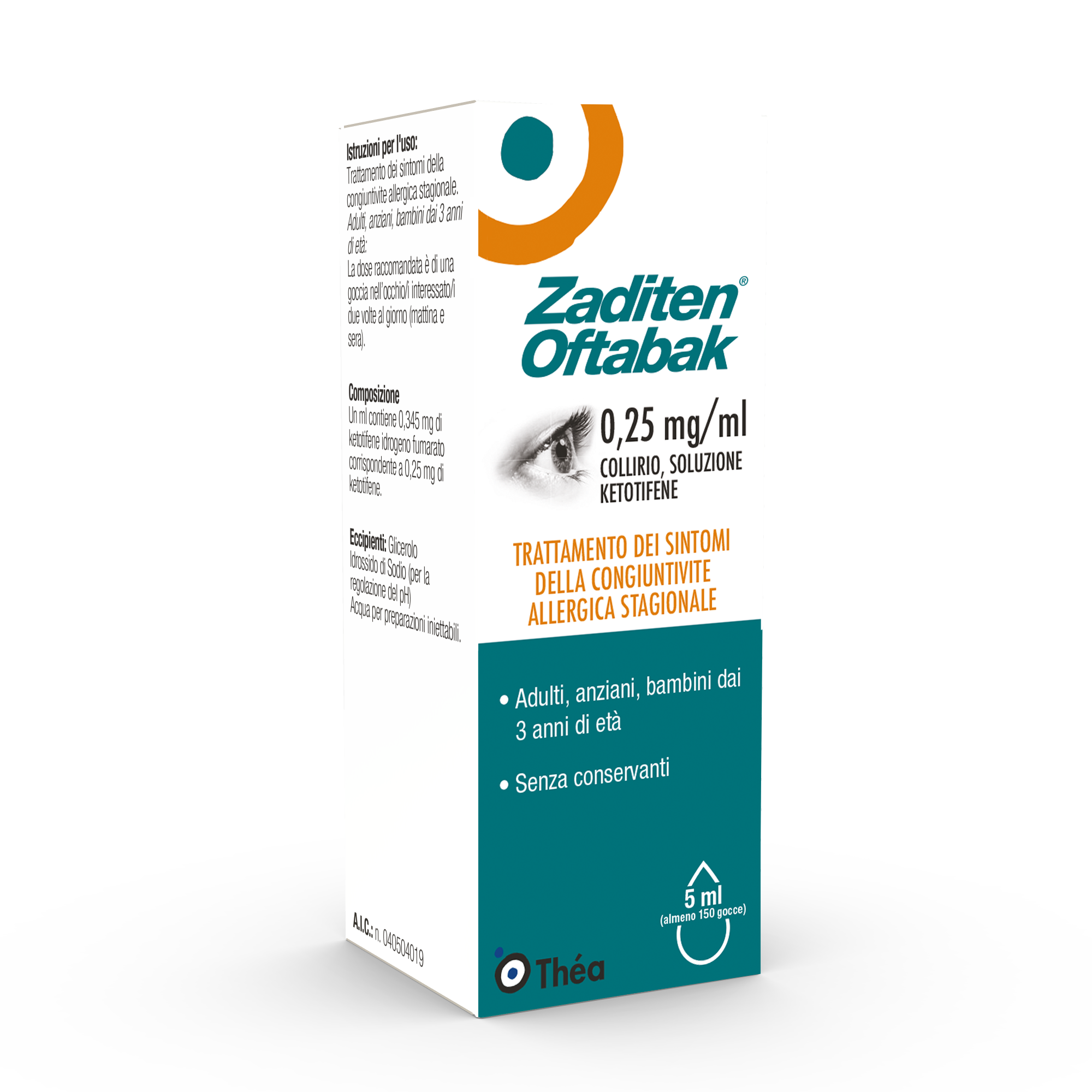 ZADITEN OFTABAK*COLLIRIO FL5ML - Farmaciapacini.it