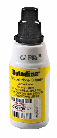 BETADINE*SOLUZ CUT 125ML 10% - Farmaciapacini.it
