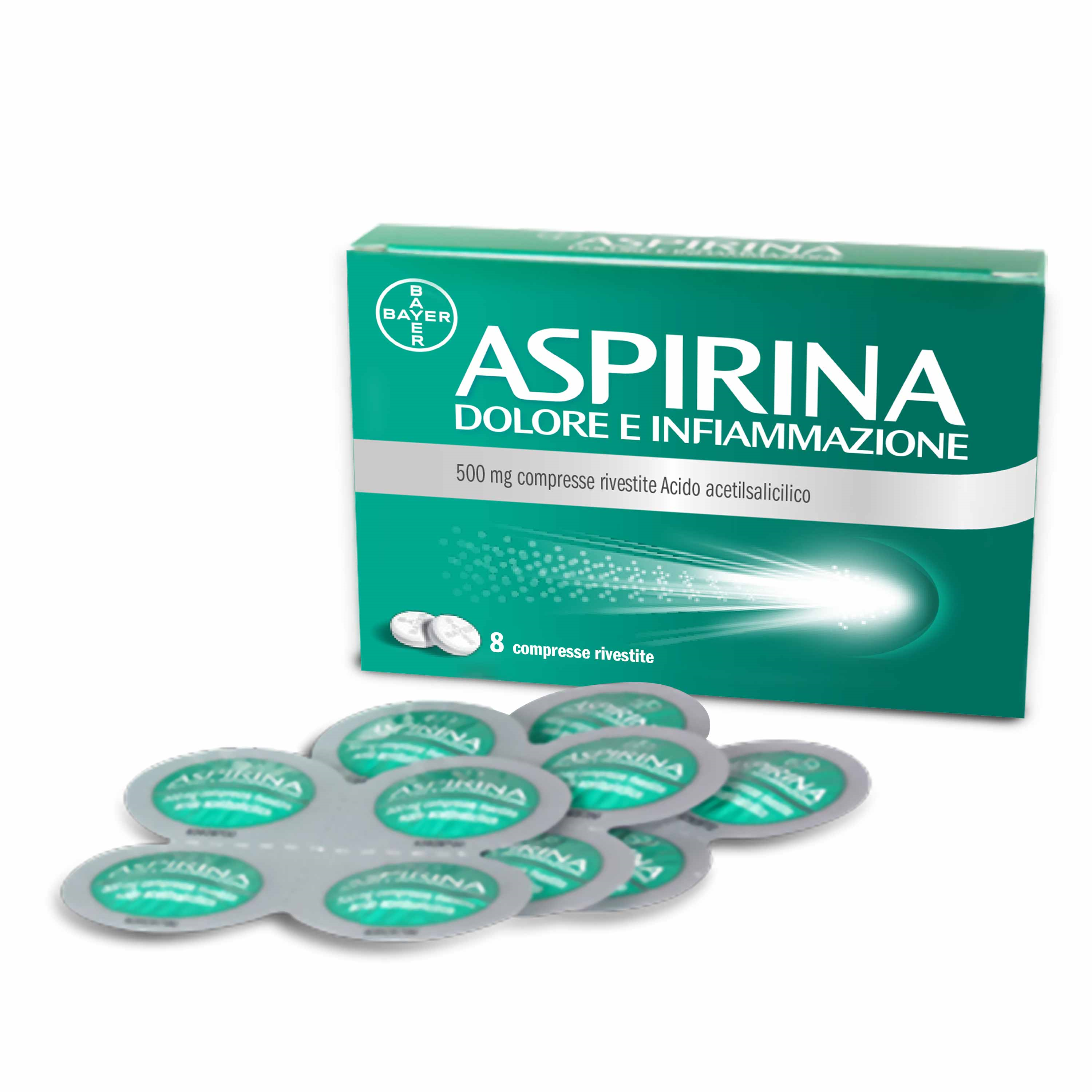 ASPIRINA DOLORE INF*8CPR 500MG - Farmaciapacini.it