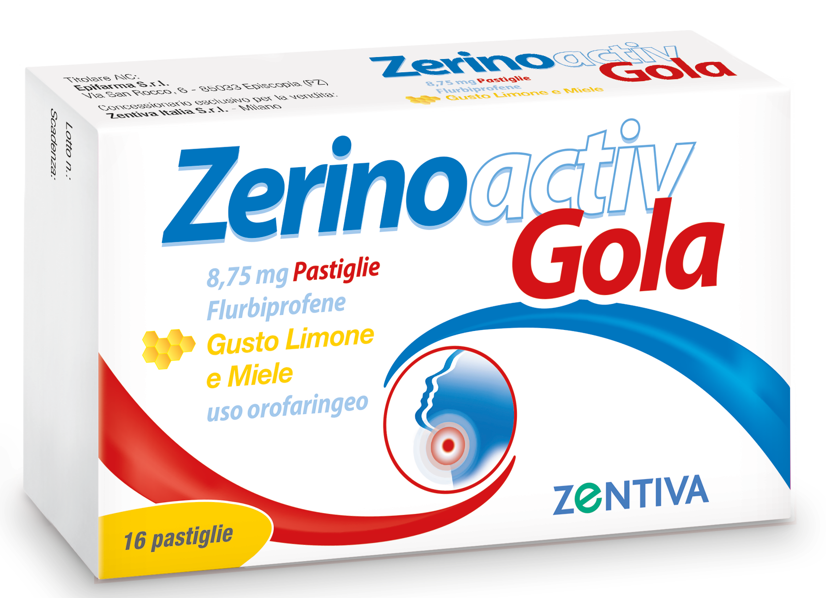 ZERINOACTIV GOLA*16PASTL LIM M - Farmaciapacini.it