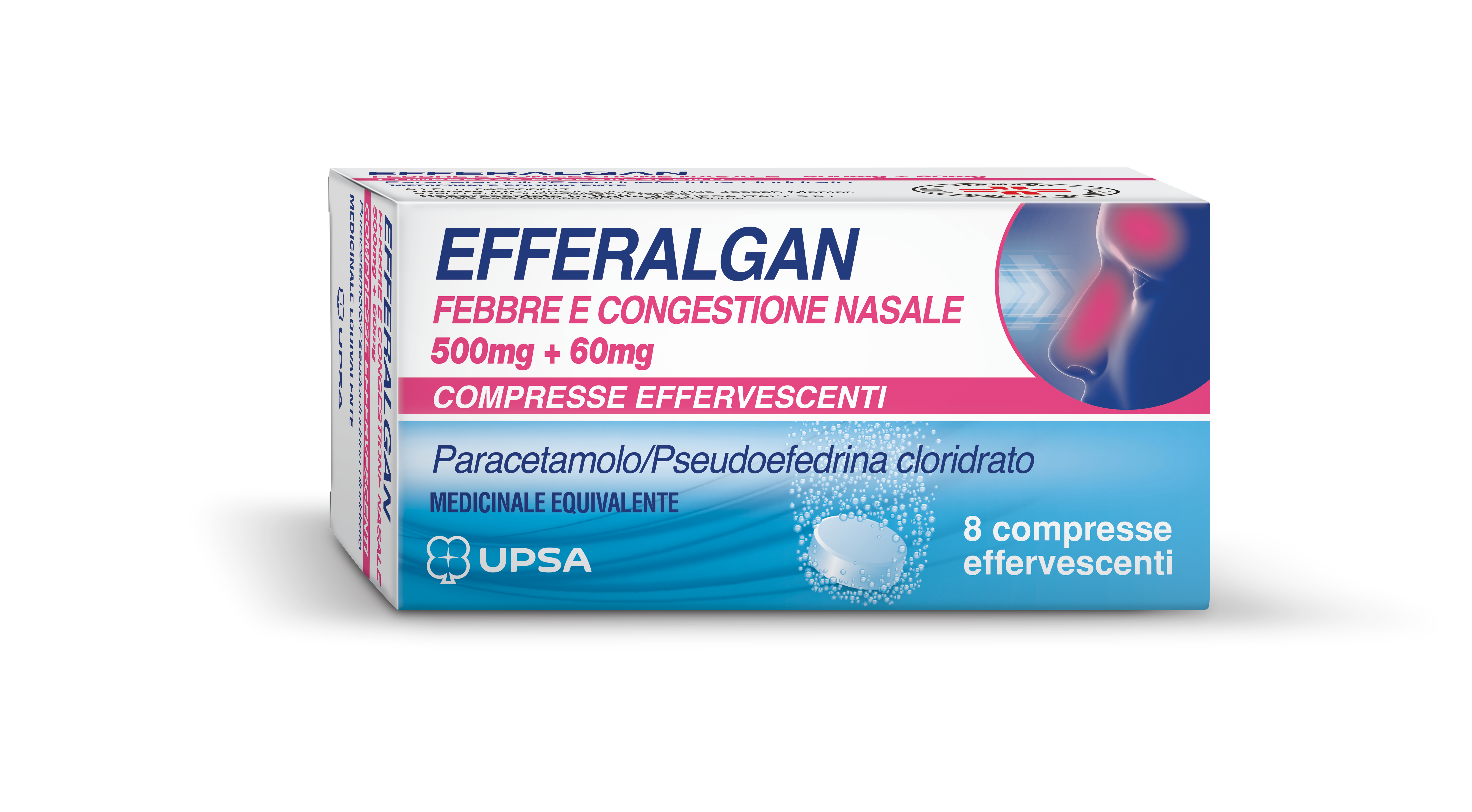 LEVIOFLU*8CPR EFF 500MG+60MG - Farmaciapacini.it